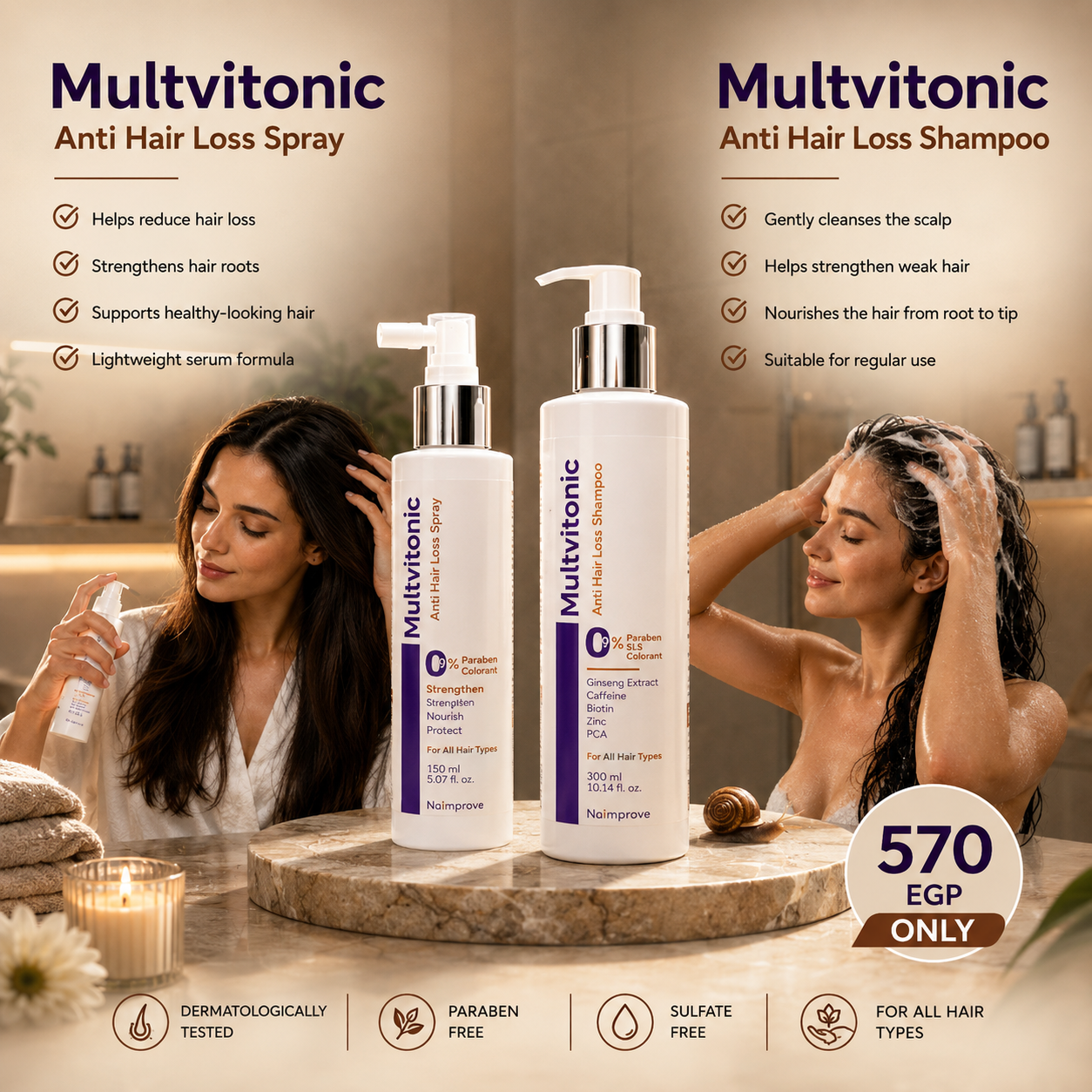 Multvitonic Spray & Shampoo