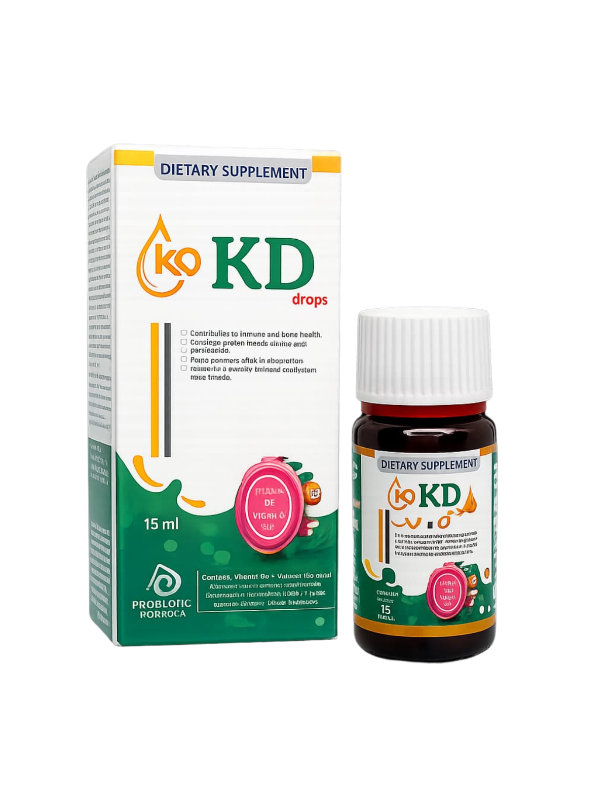 KD drops (Vitamin D3,K2) 15ml.