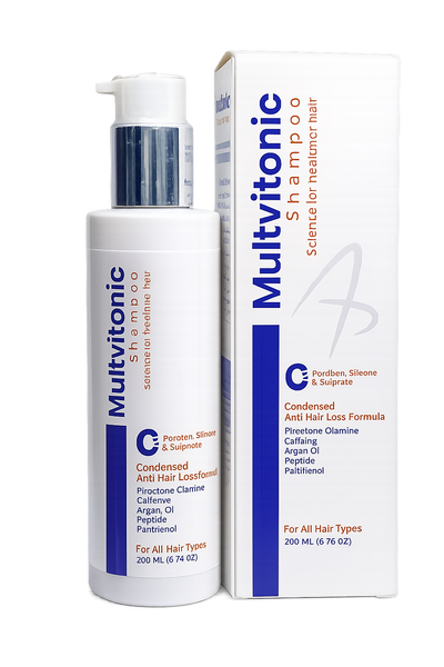 Multvitonic Shampoo Anti Hair Loss Formula 200 ML