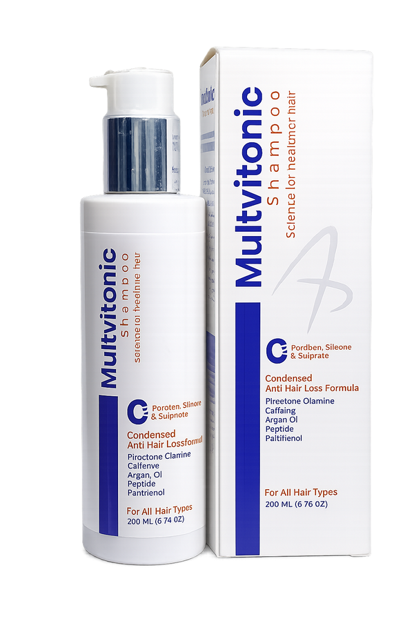 Multvitonic Shampoo Anti Hair Loss Formula 200 ML