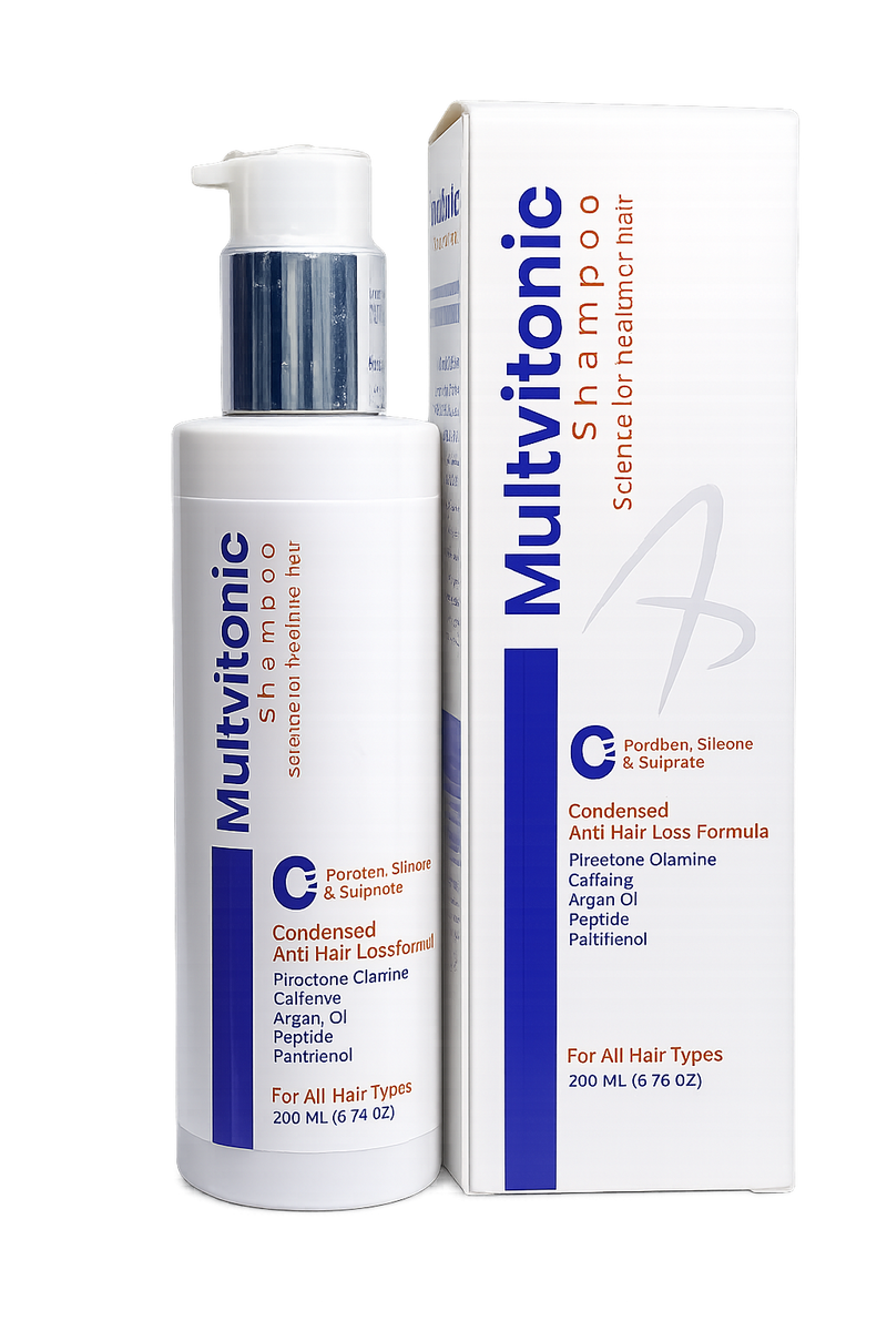 Multvitonic Shampoo Anti Hair Loss Formula 200 ML